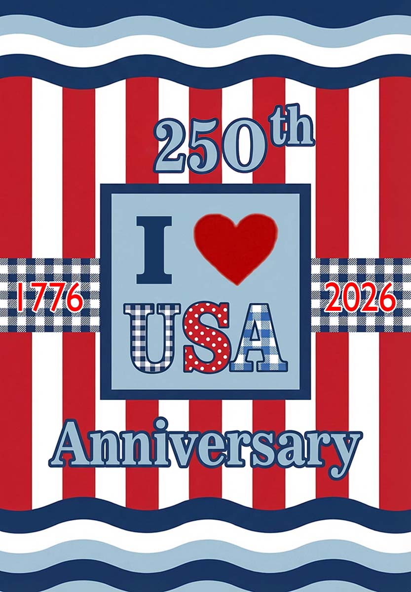 250TH I LOVE USA