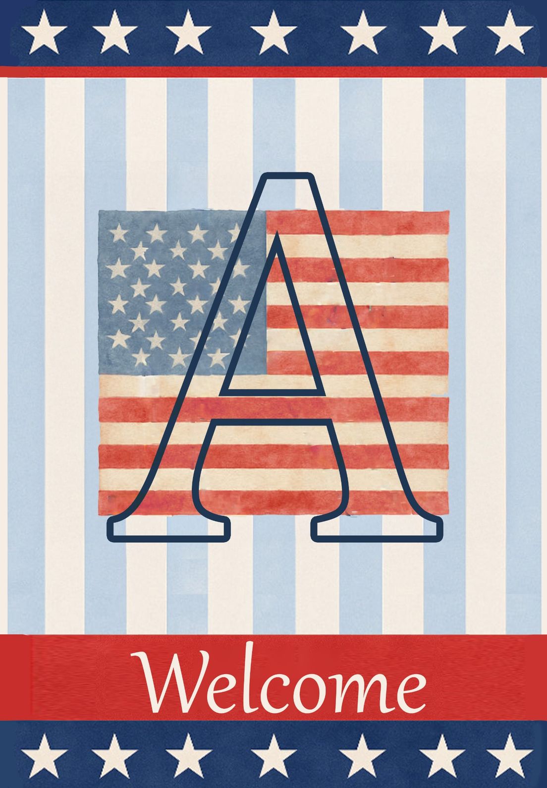 MONOGRAM PATRIOTIC - A