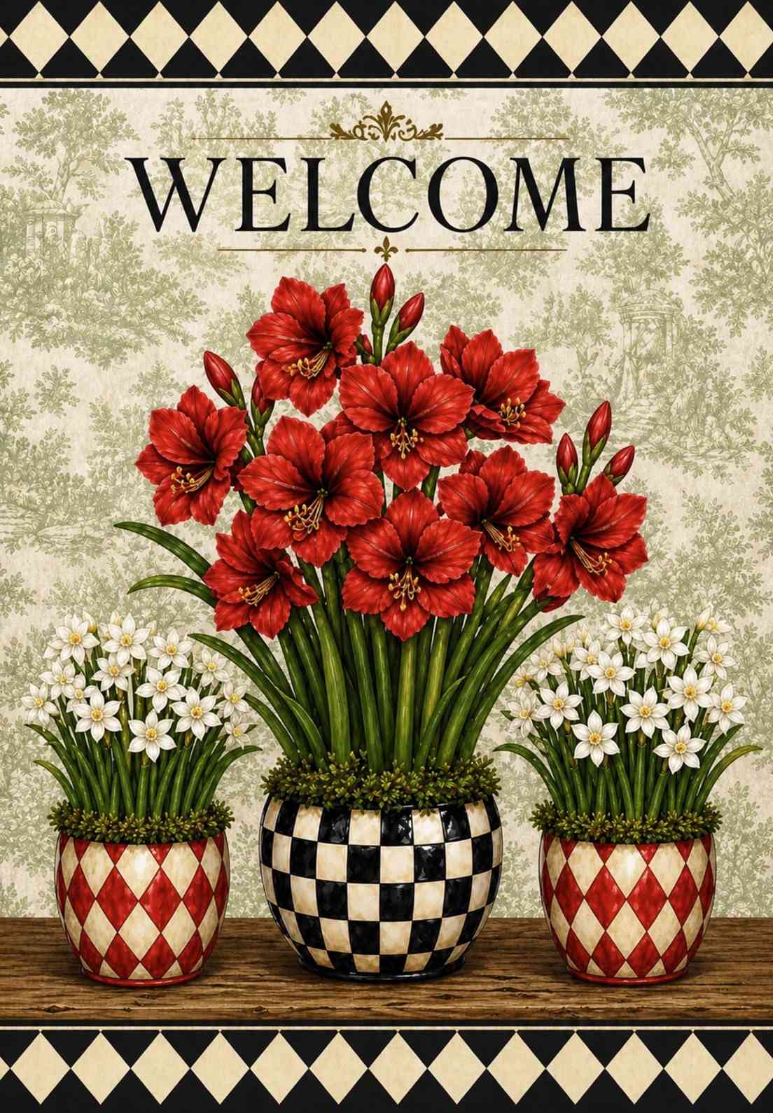 AMARYLLIS AND PAPER WHITES