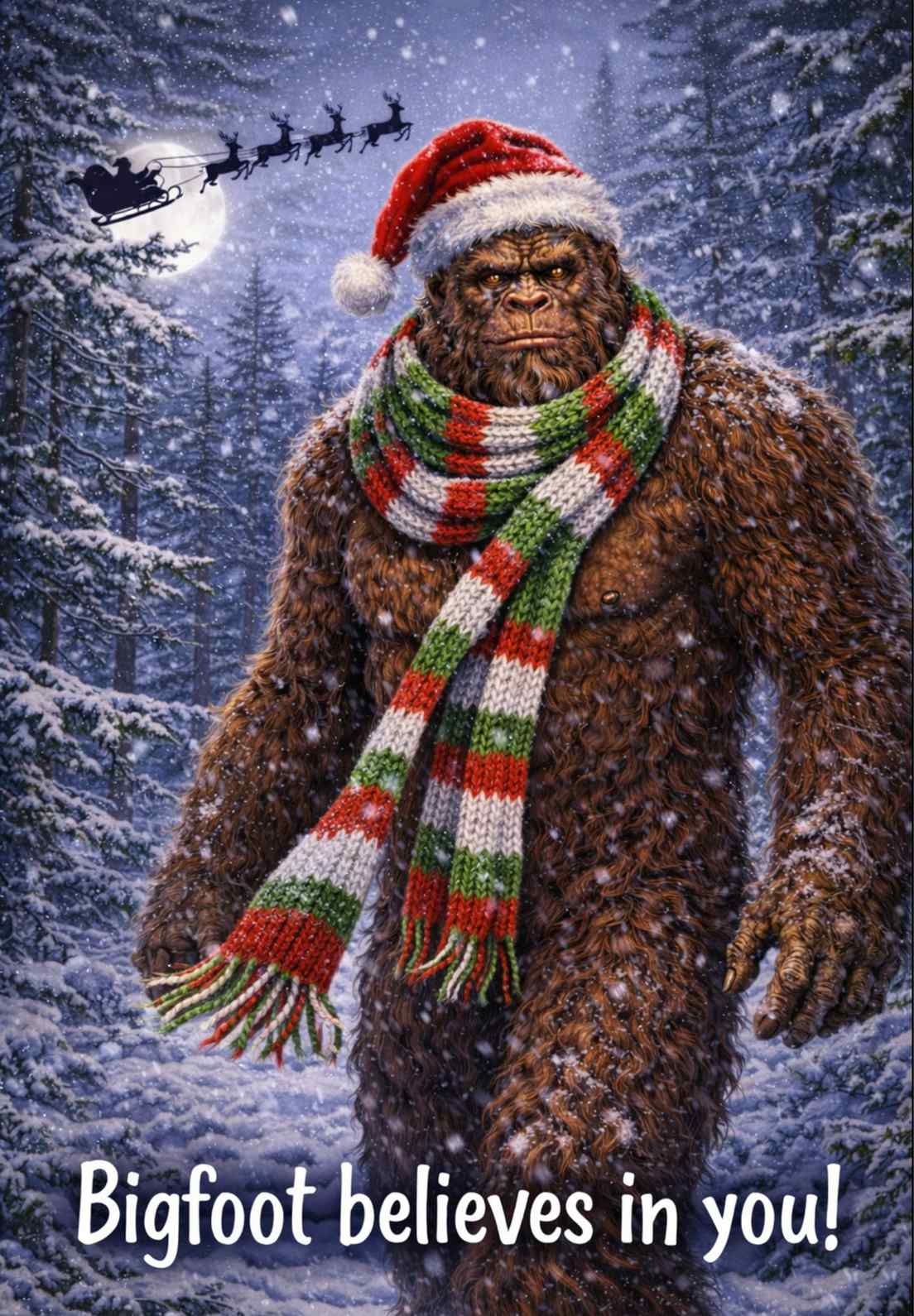 BIGFOOT BELIEVES IN YOU