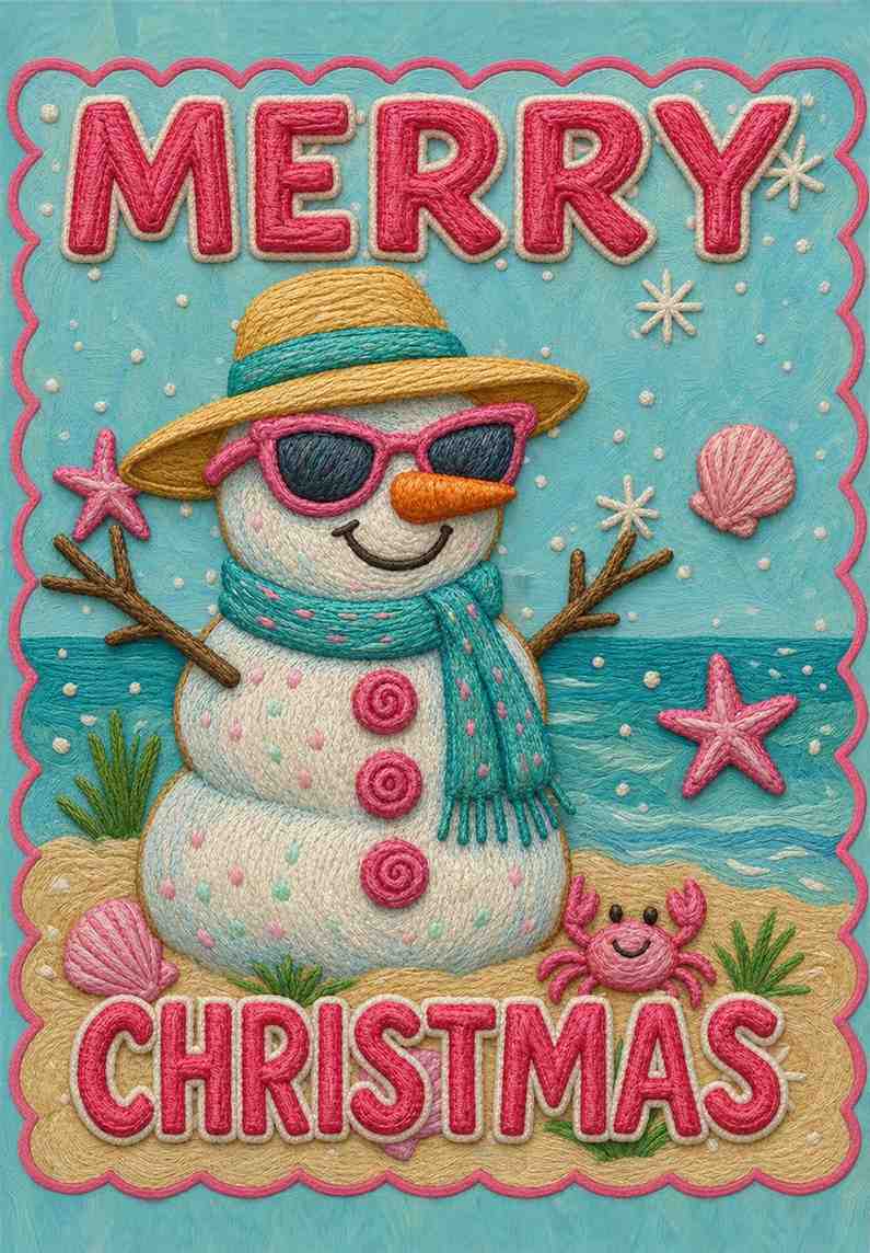 COASTAL SNOWMAN