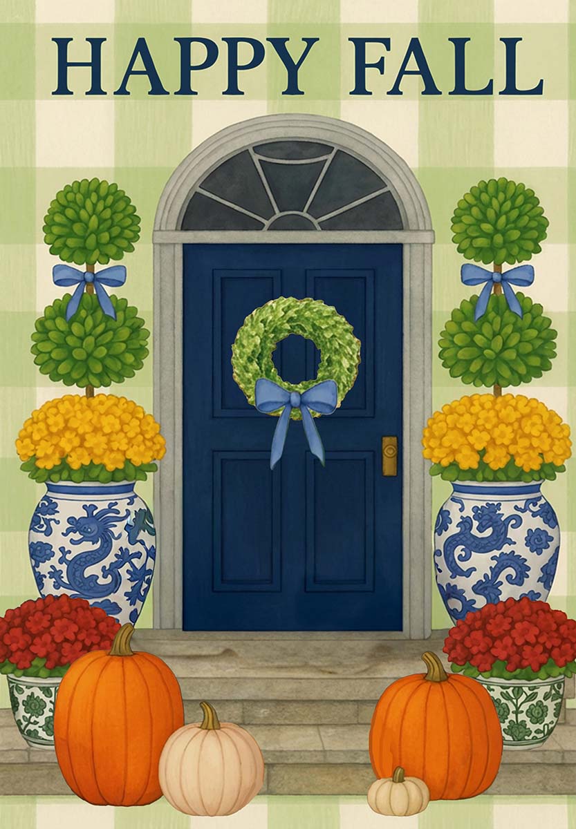 CHINOISERIE FALL DOOR