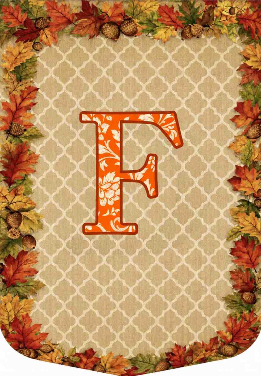 MONOGRAM FALL - F