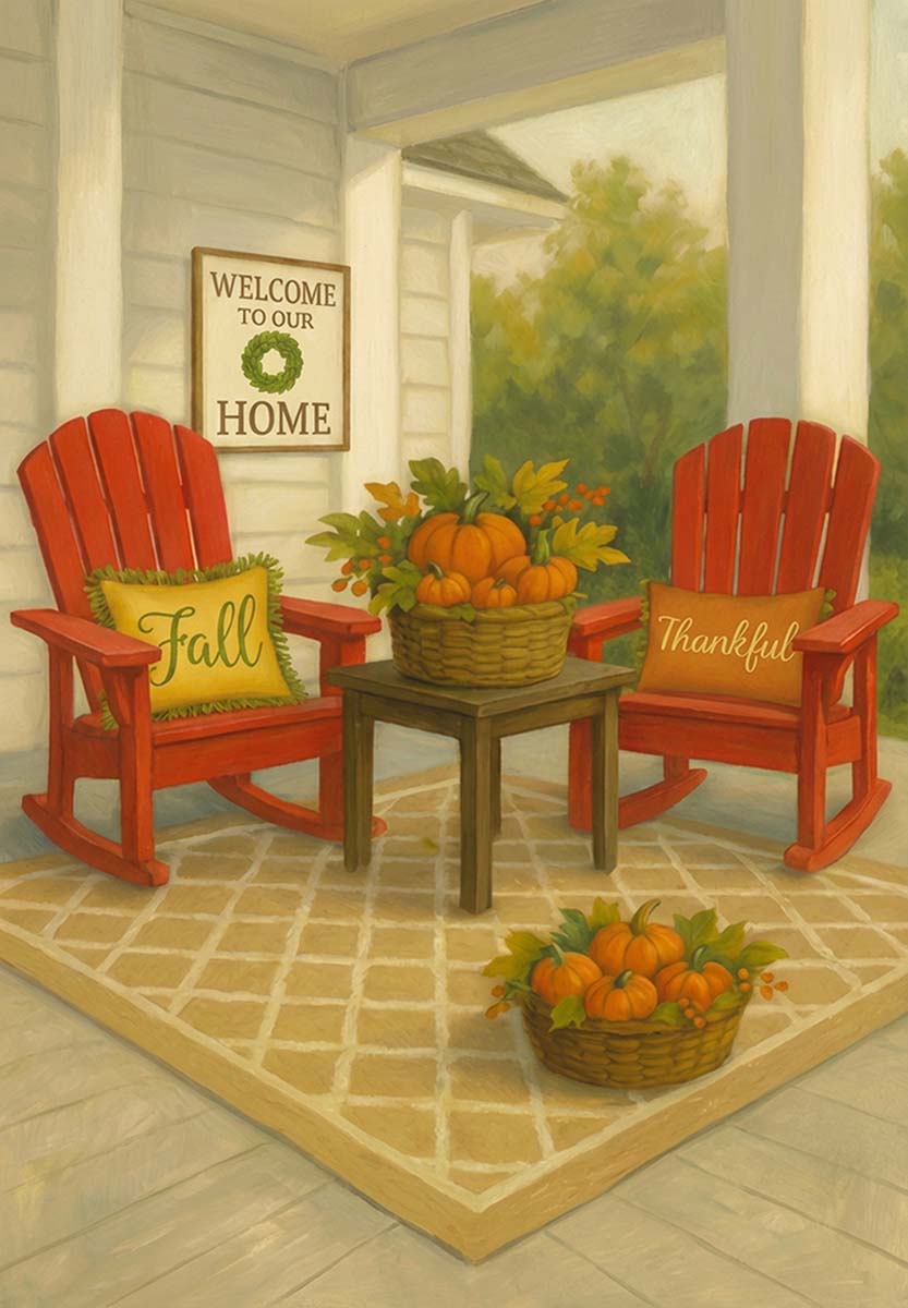 FALL FRONT PORCH