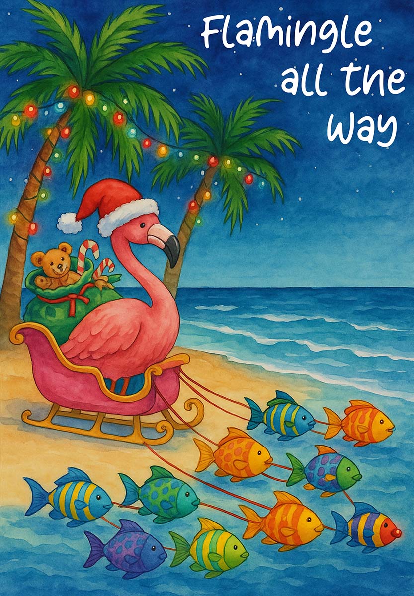 FLAMINGLE ALL THE WAY