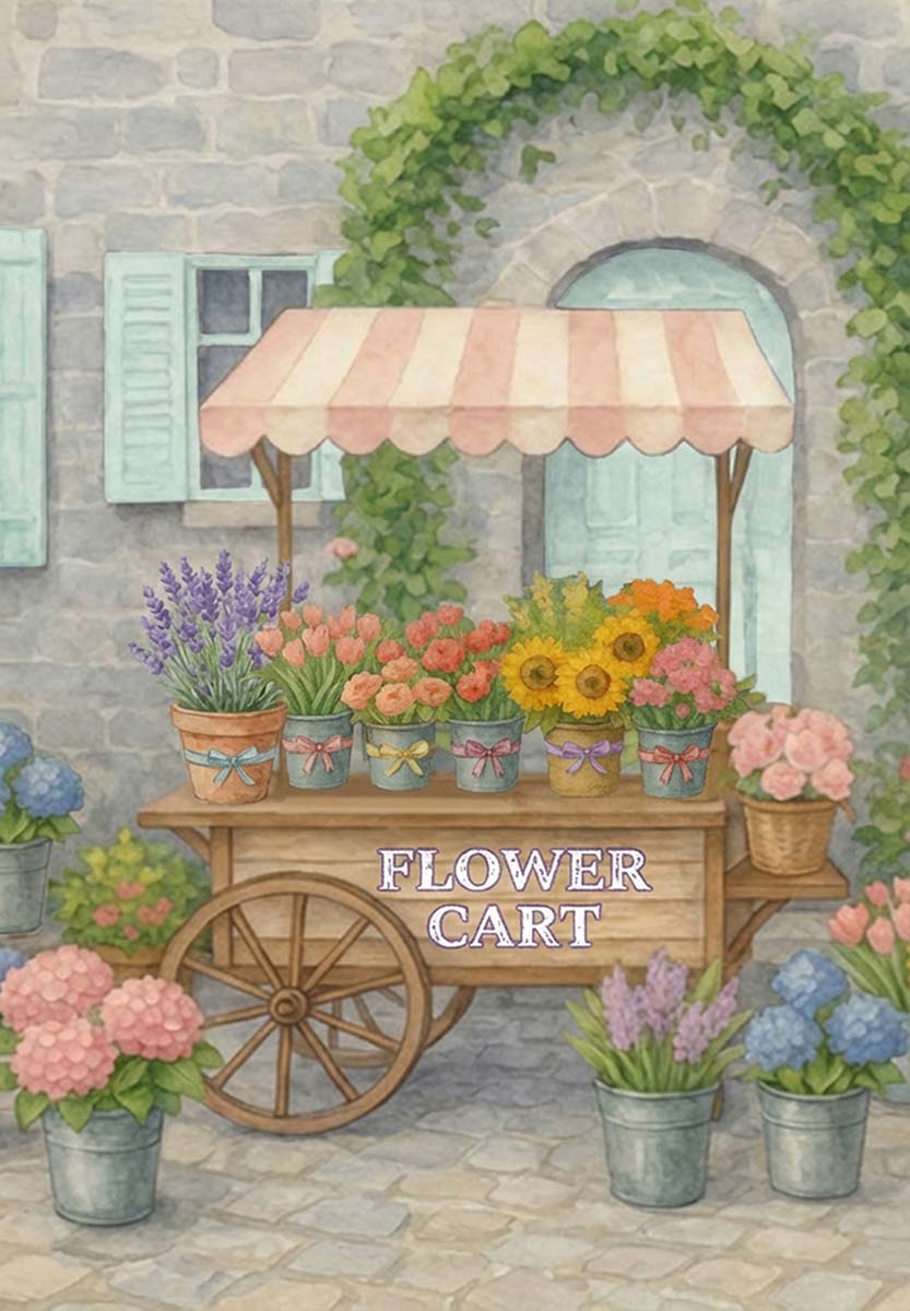 FRESH FLOWER CART