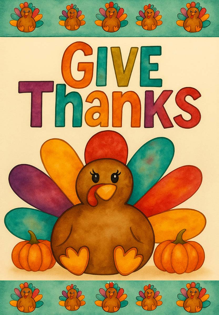 GIVE THANKS TURKEY
