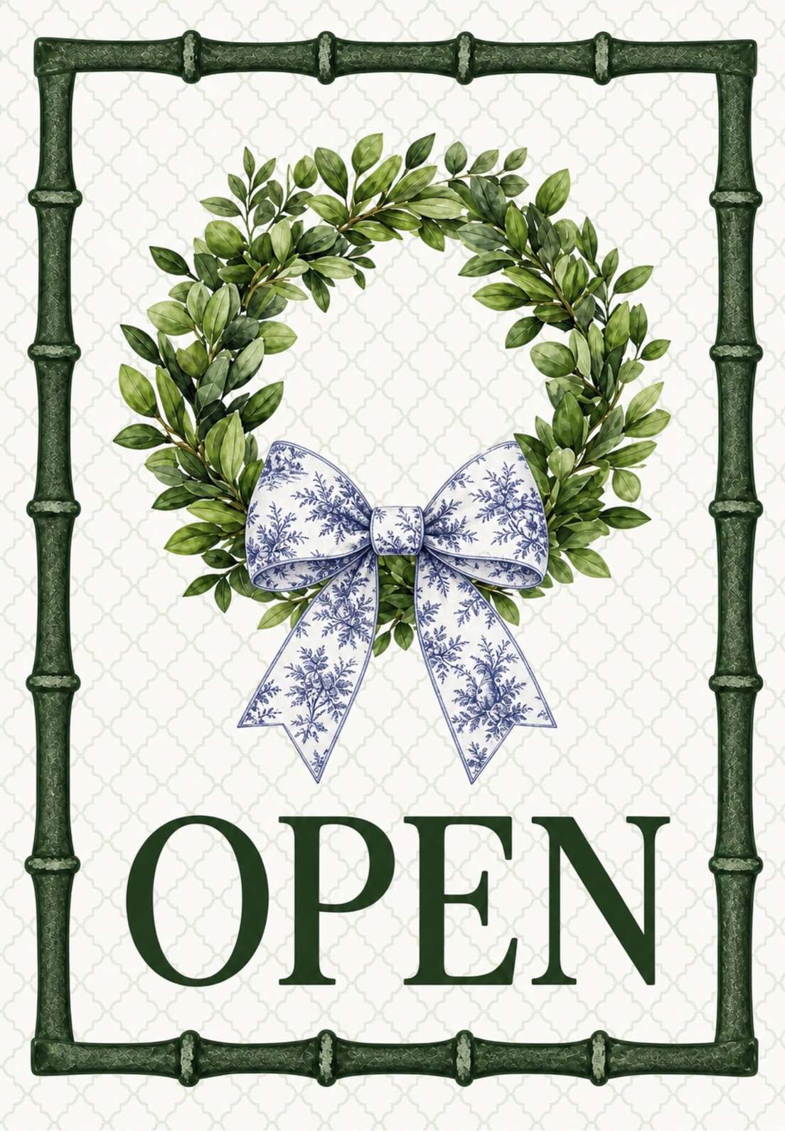 GREEN OPEN FLAG
