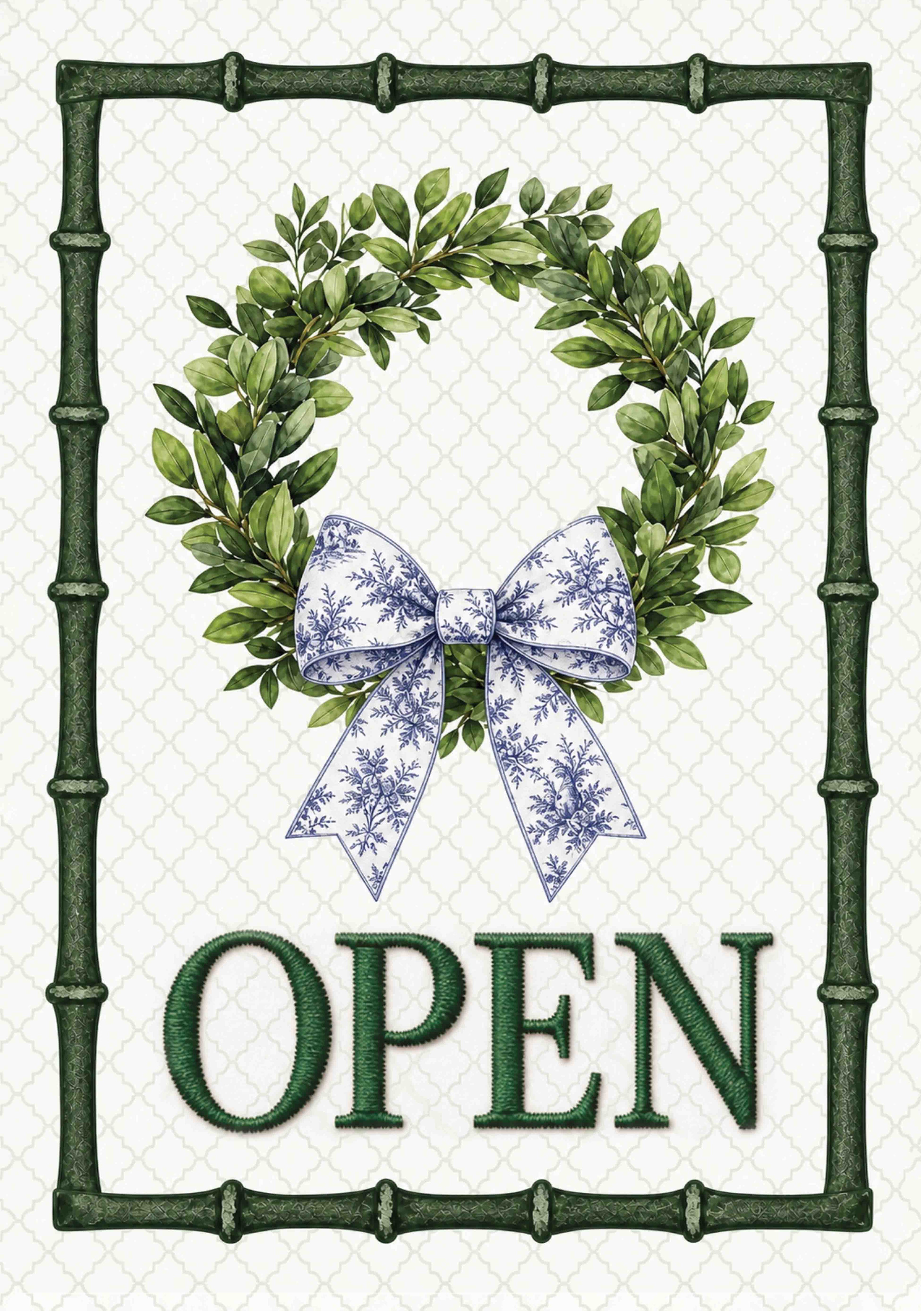 GREEN OPEN FLAG