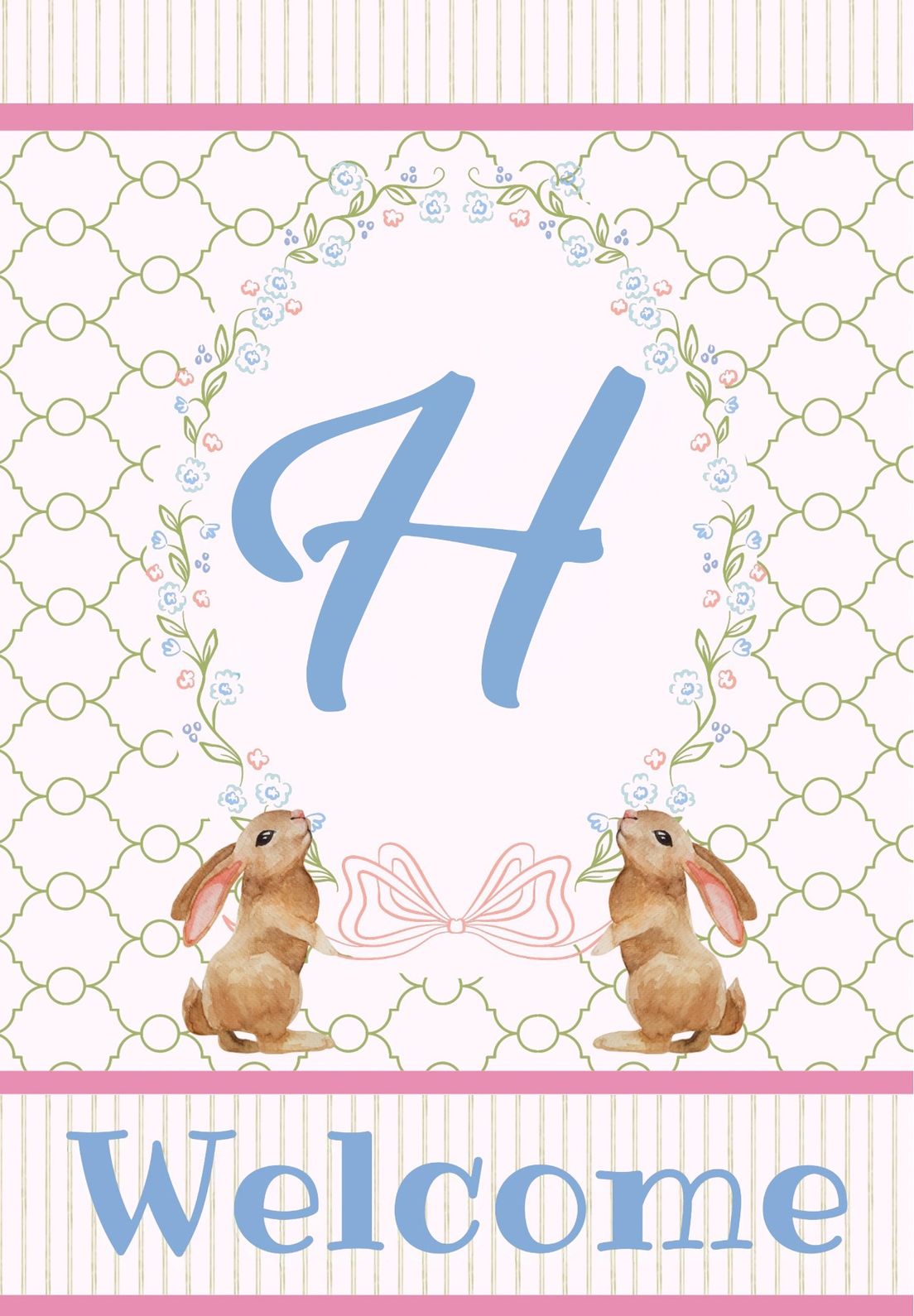 BUNNY WELCOME - H