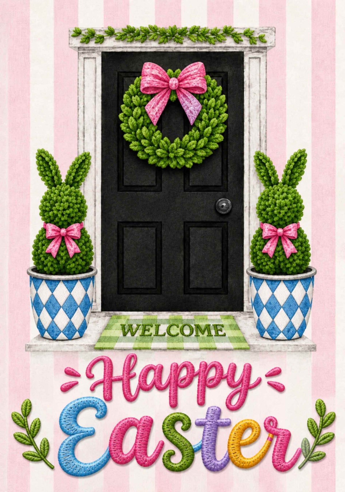 HAPPY EASTER FRONT DOOR