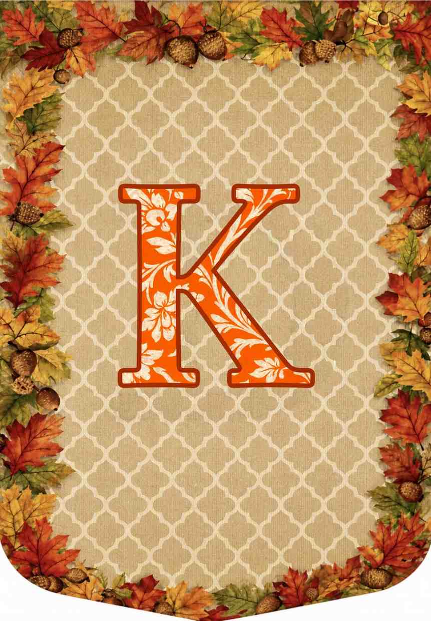 MONOGRAM FALL - K