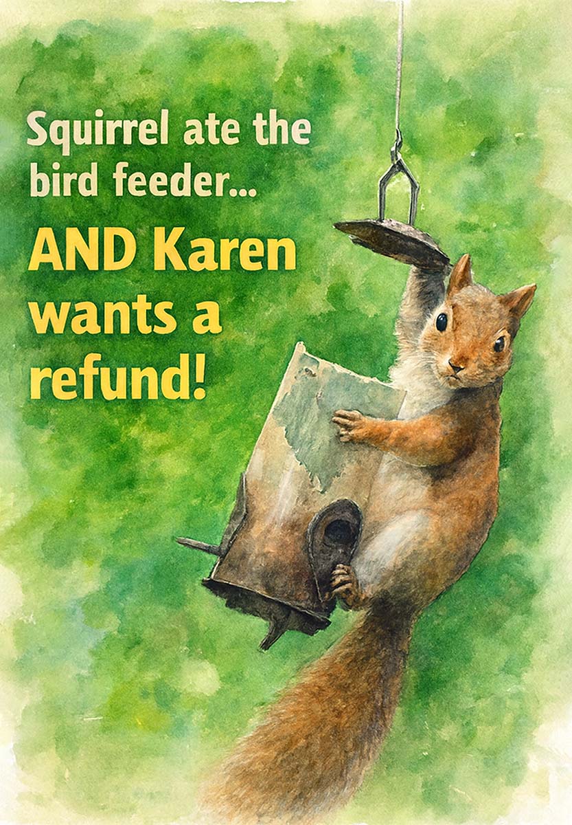 KAREN'S BIRD FEEDER