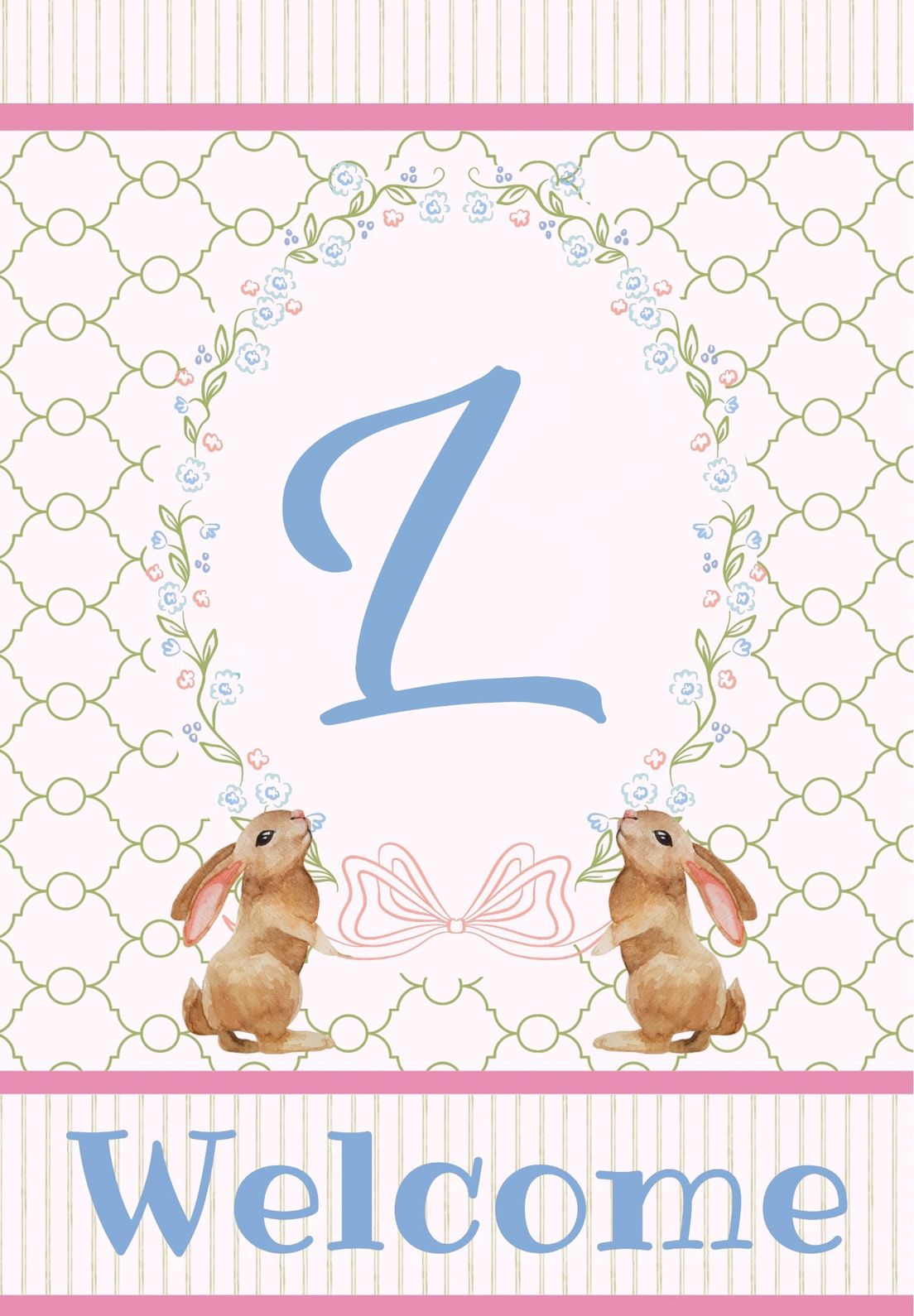 BUNNY WELCOME - L