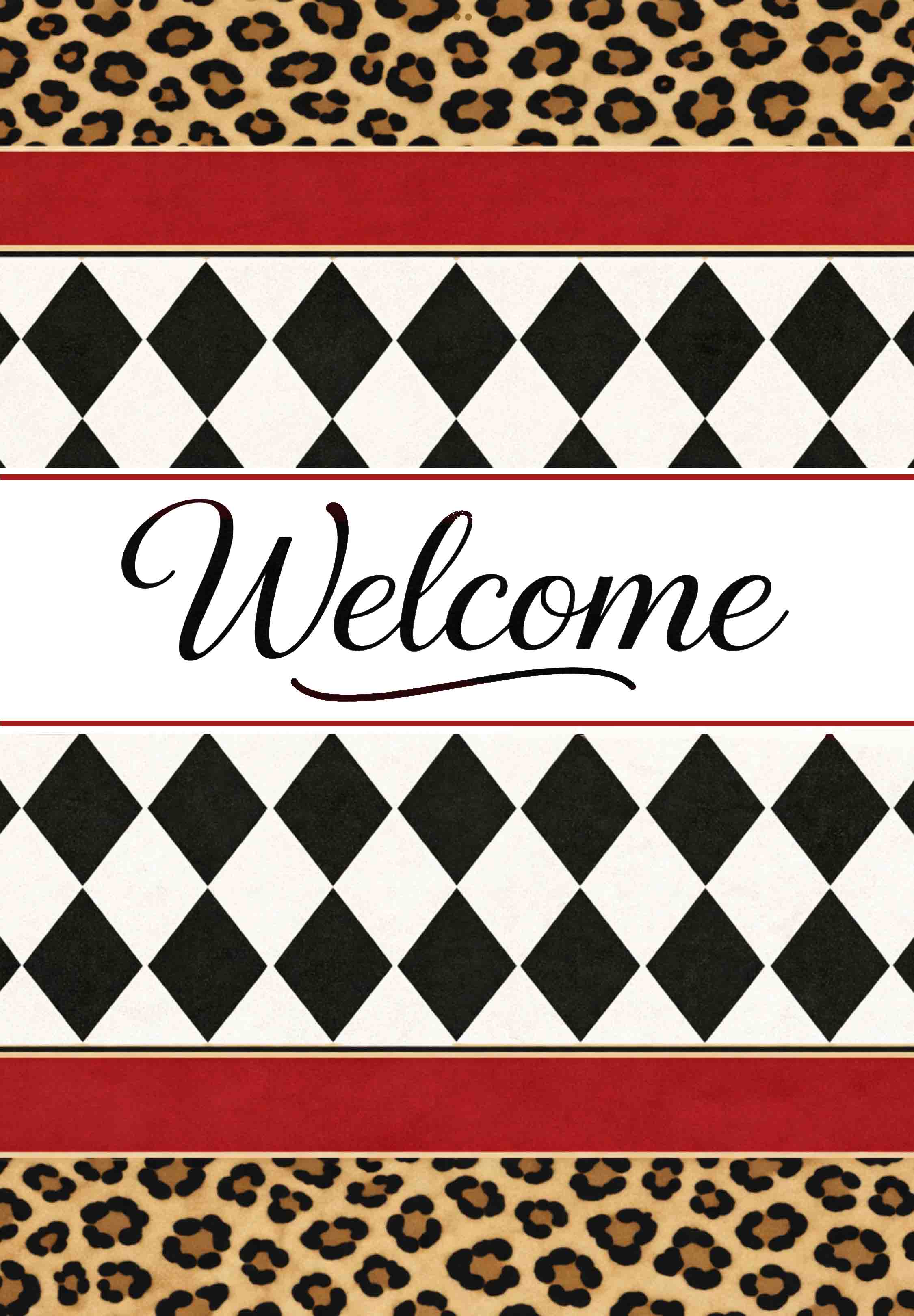 LEOPARD WELCOME