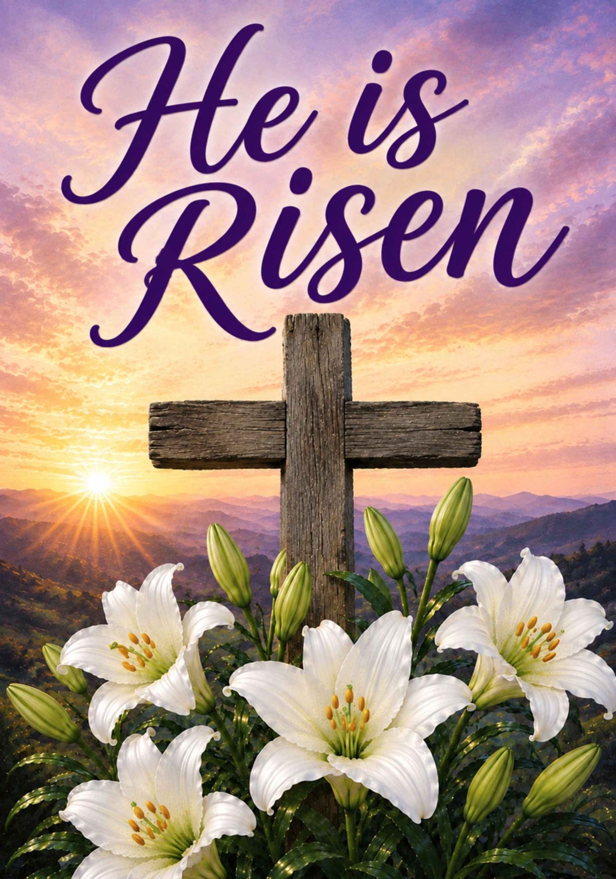 LILIES HE IS RISEN
