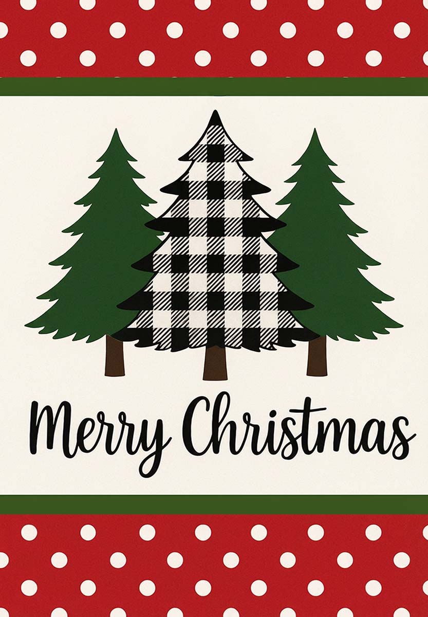 MERRY CHRISTMAS POLKA DOTS