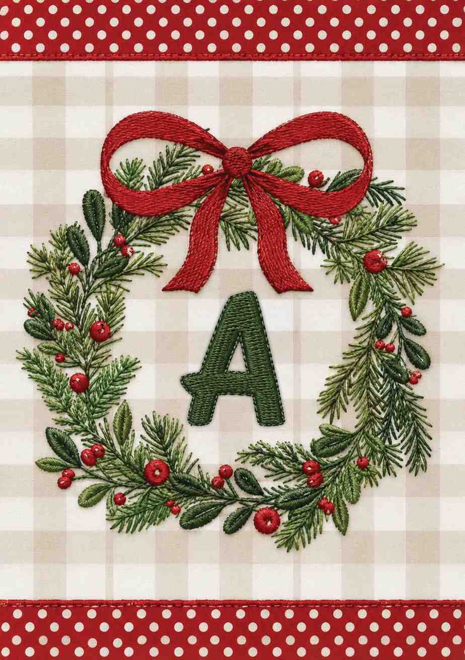 MONOGRAM CHRISTMAS - A