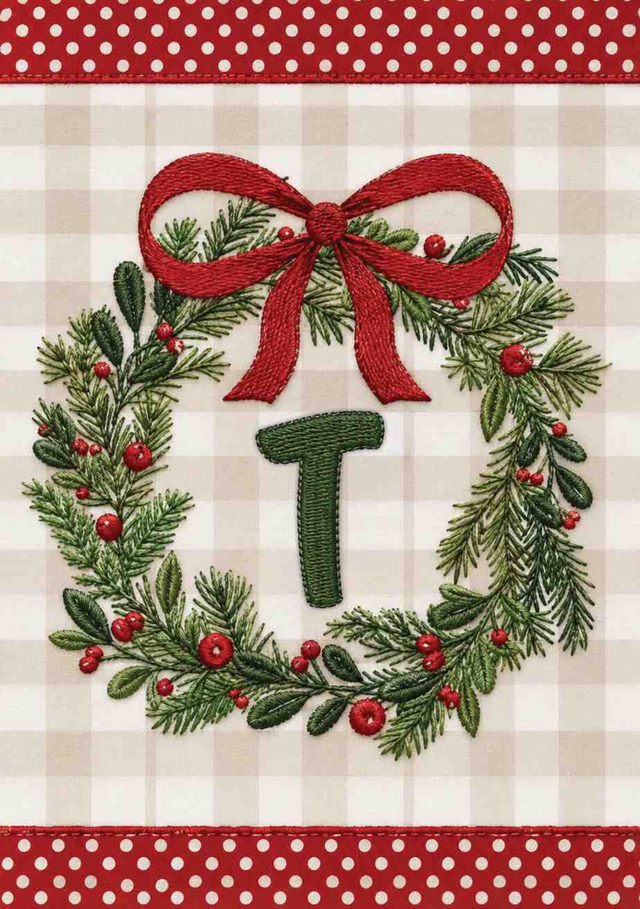 MONOGRAM CHRISTMAS - T
