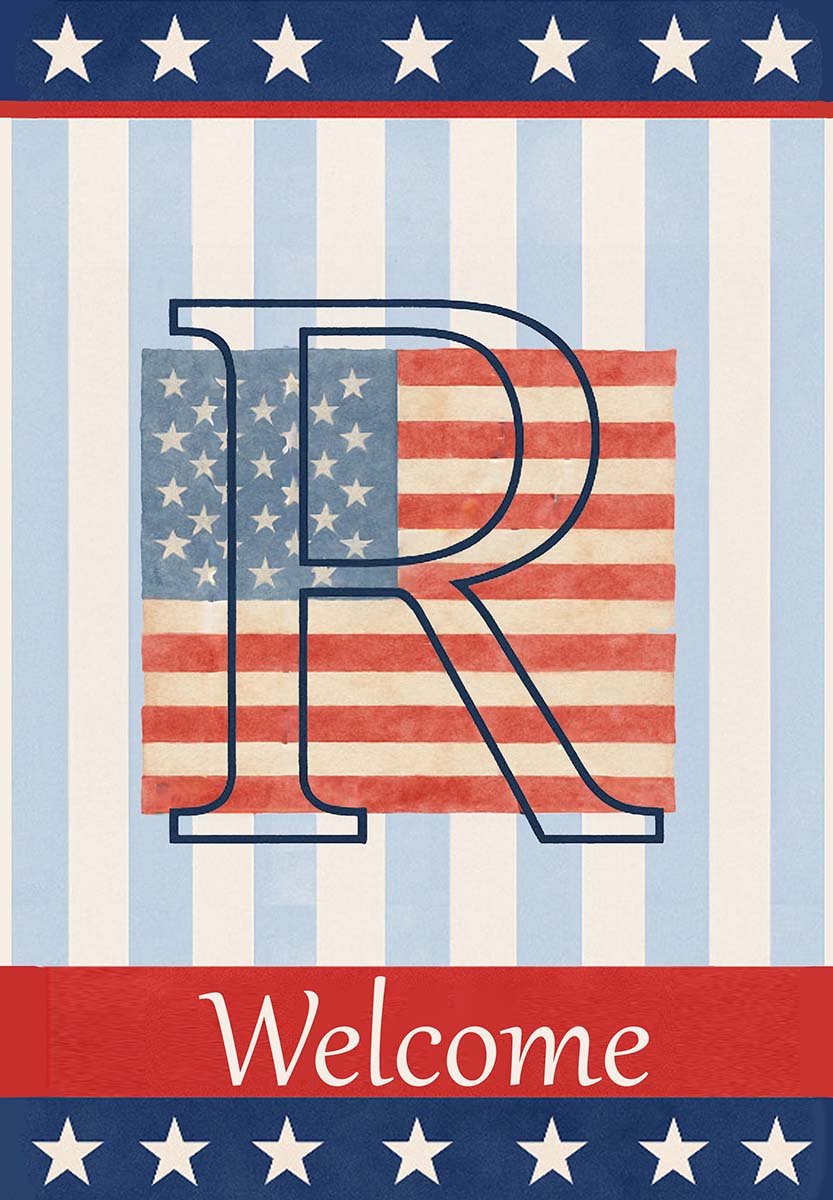 MONOGRAM PATRIOTIC - R