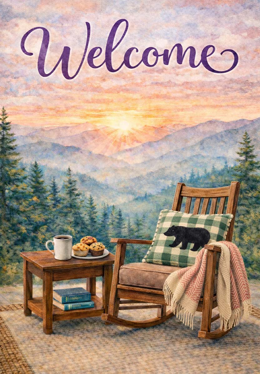 MOUNTAIN PORCH VIEW