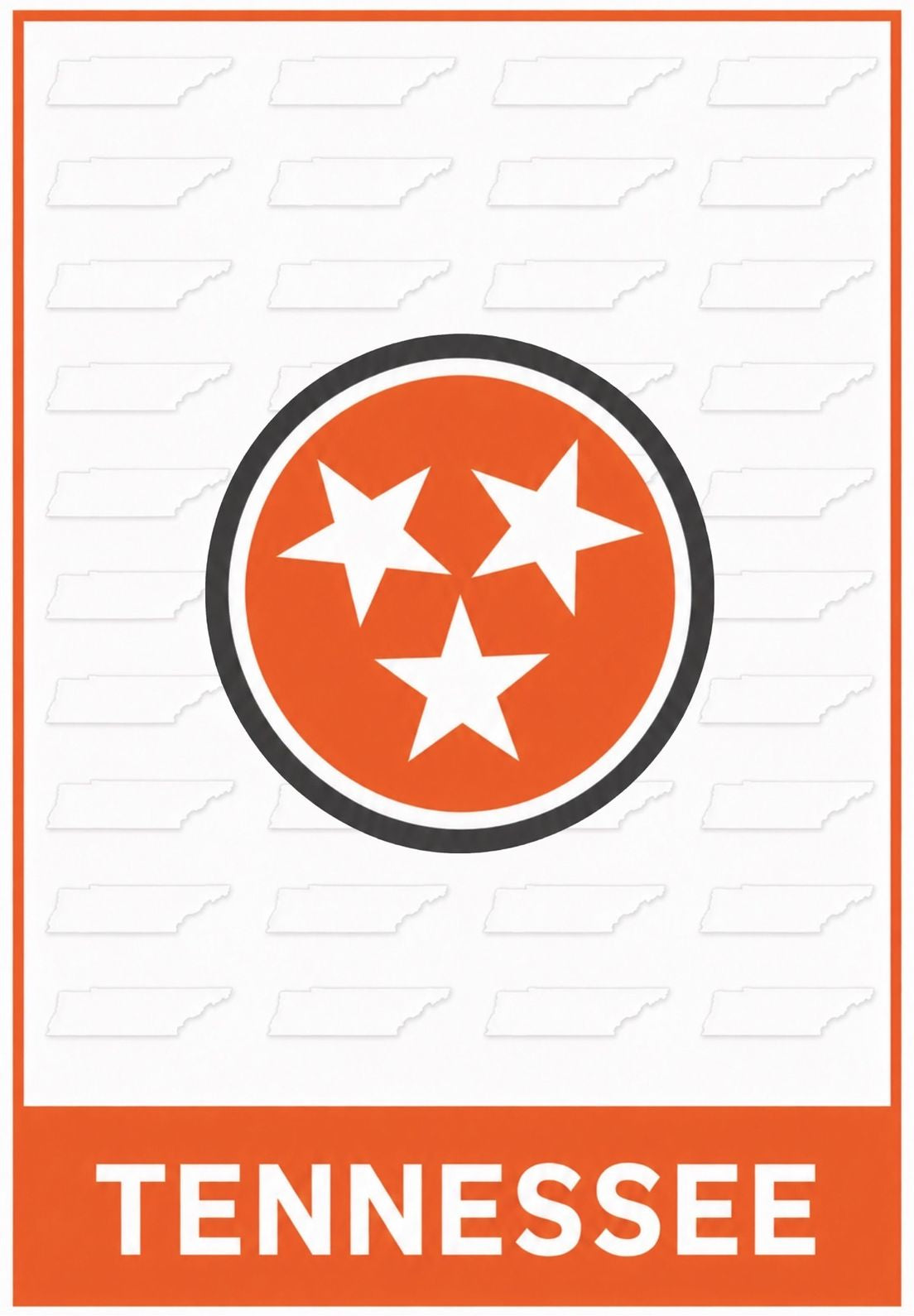 ORANGE TENNESSE TRI-STAR