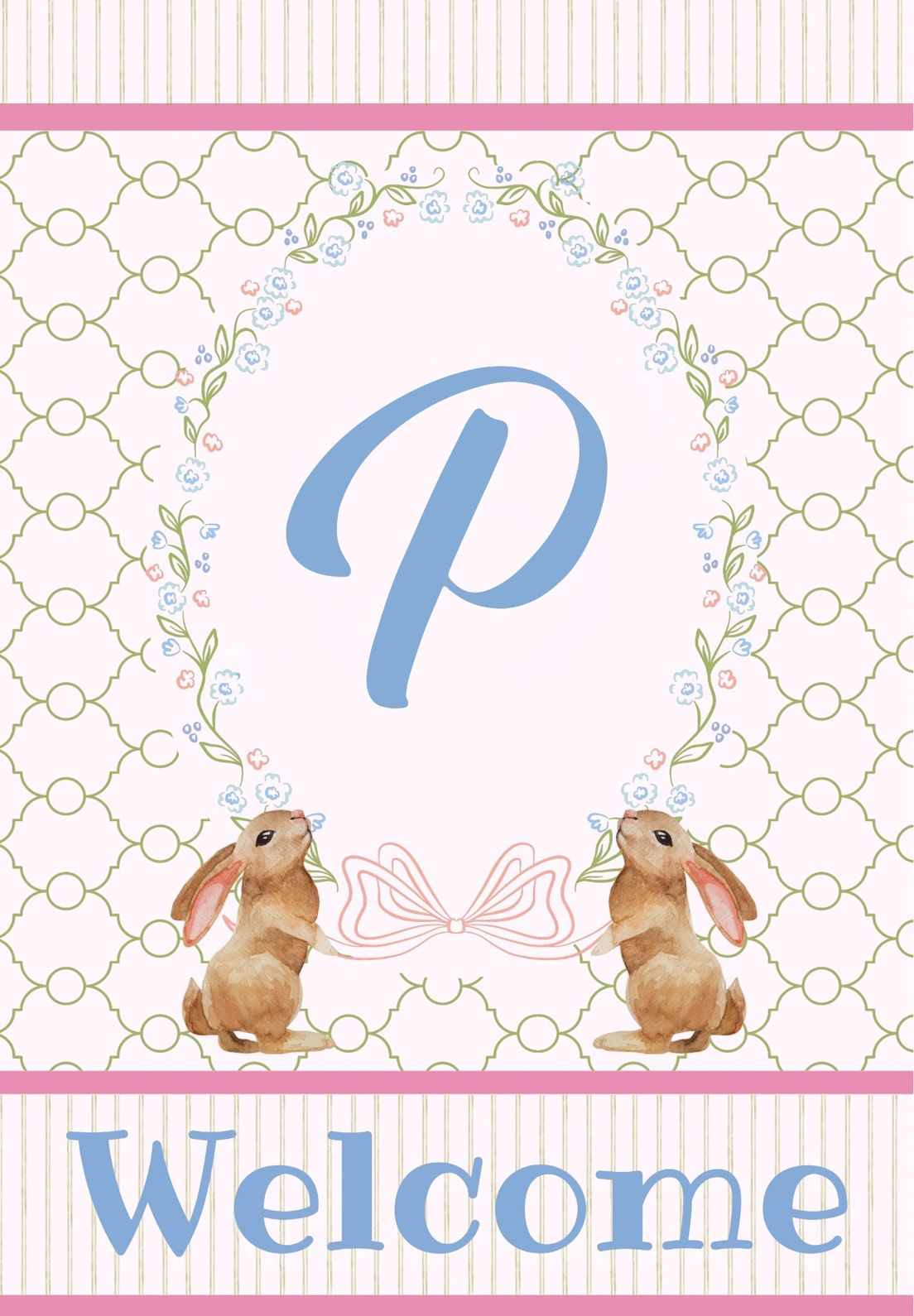 BUNNY WELCOME - P