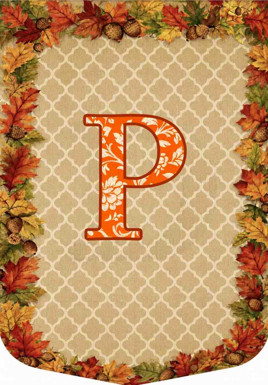 MONOGRAM FALL - P