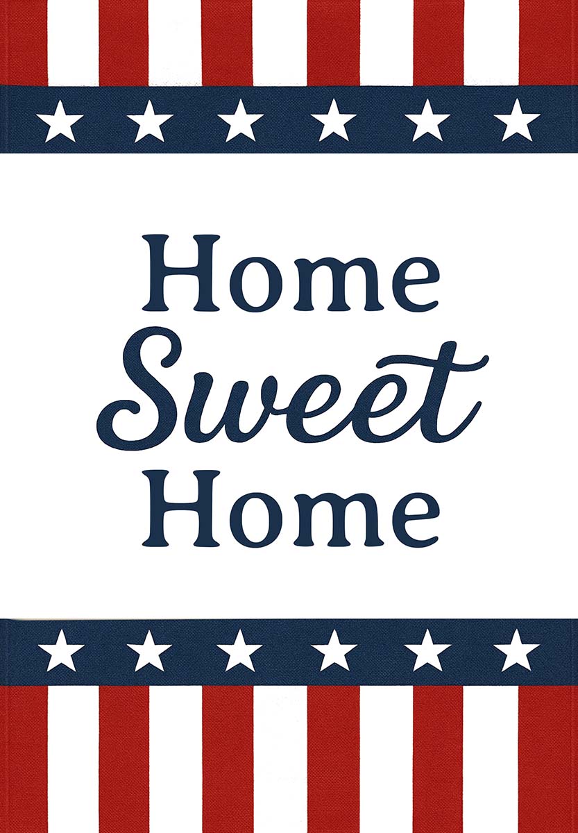 PATRIOTIC HOME SWEET HOME