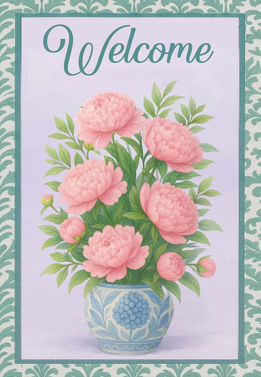 PEONIES WELCOME