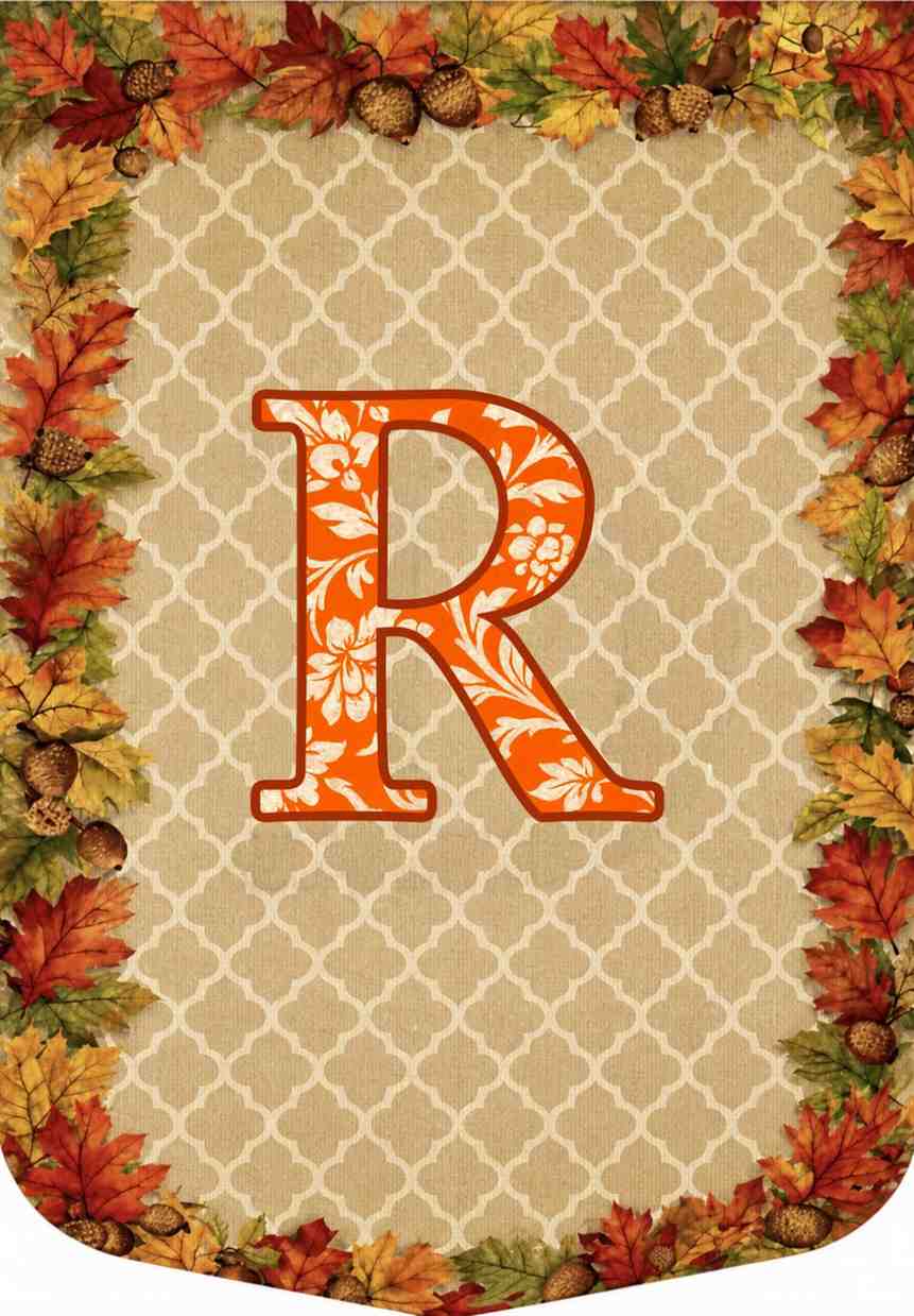 MONOGRAM FALL - R