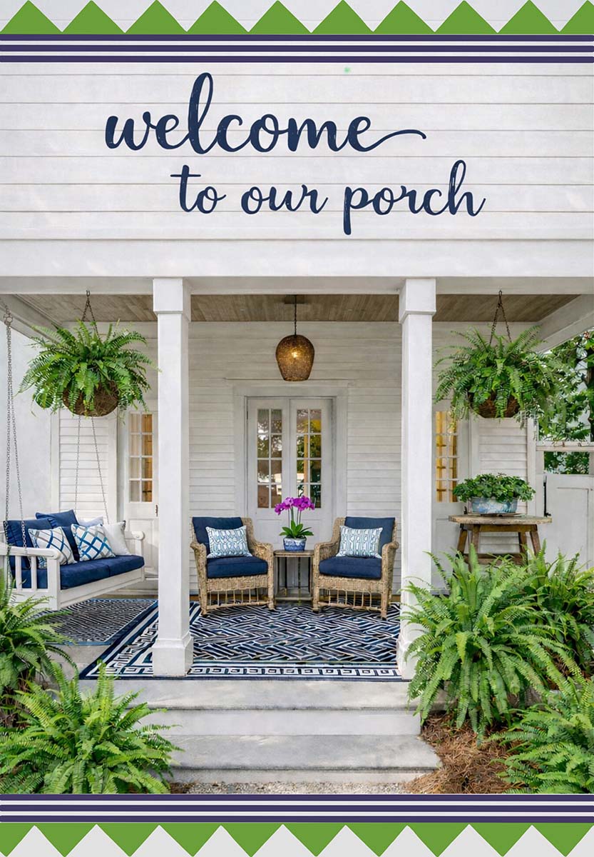 RELAXING BACK PORCH