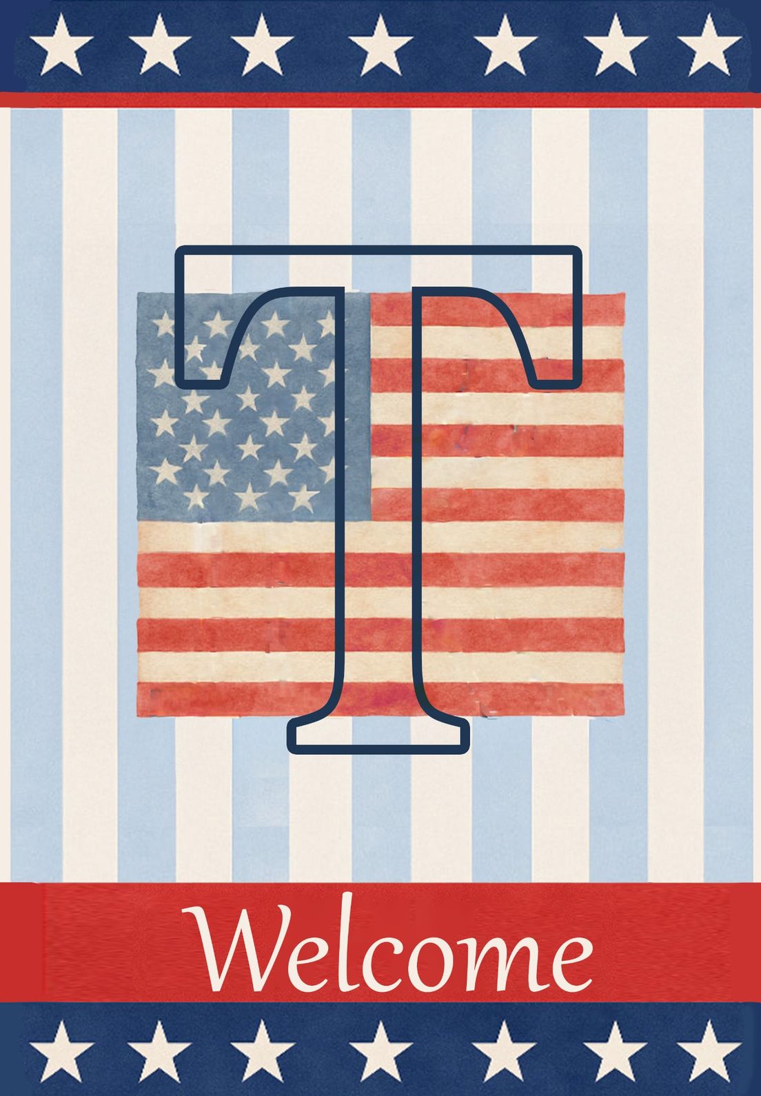 MONOGRAM PATRIOTIC - T