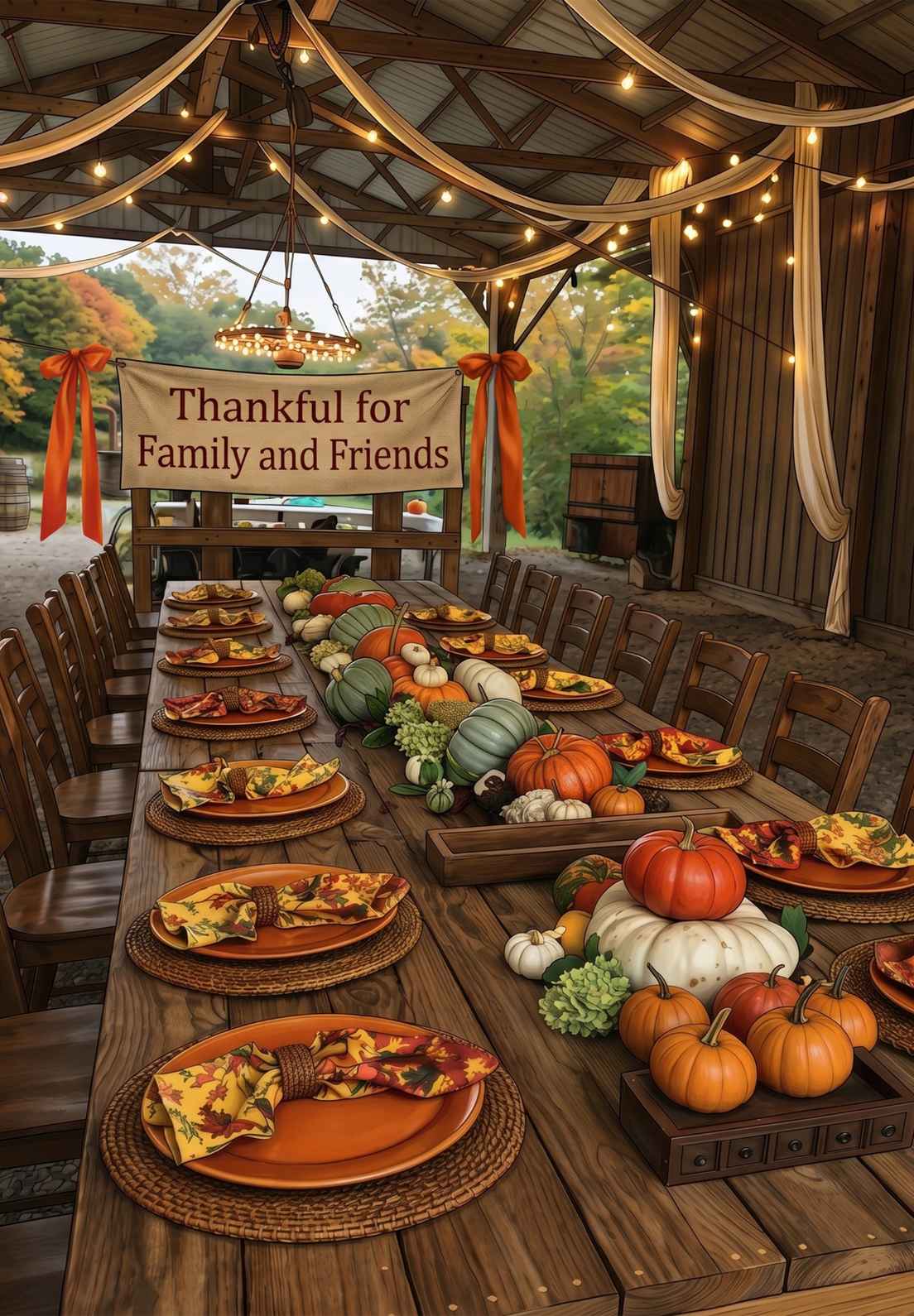 THANKFUL FAMILY AND FRIENDS