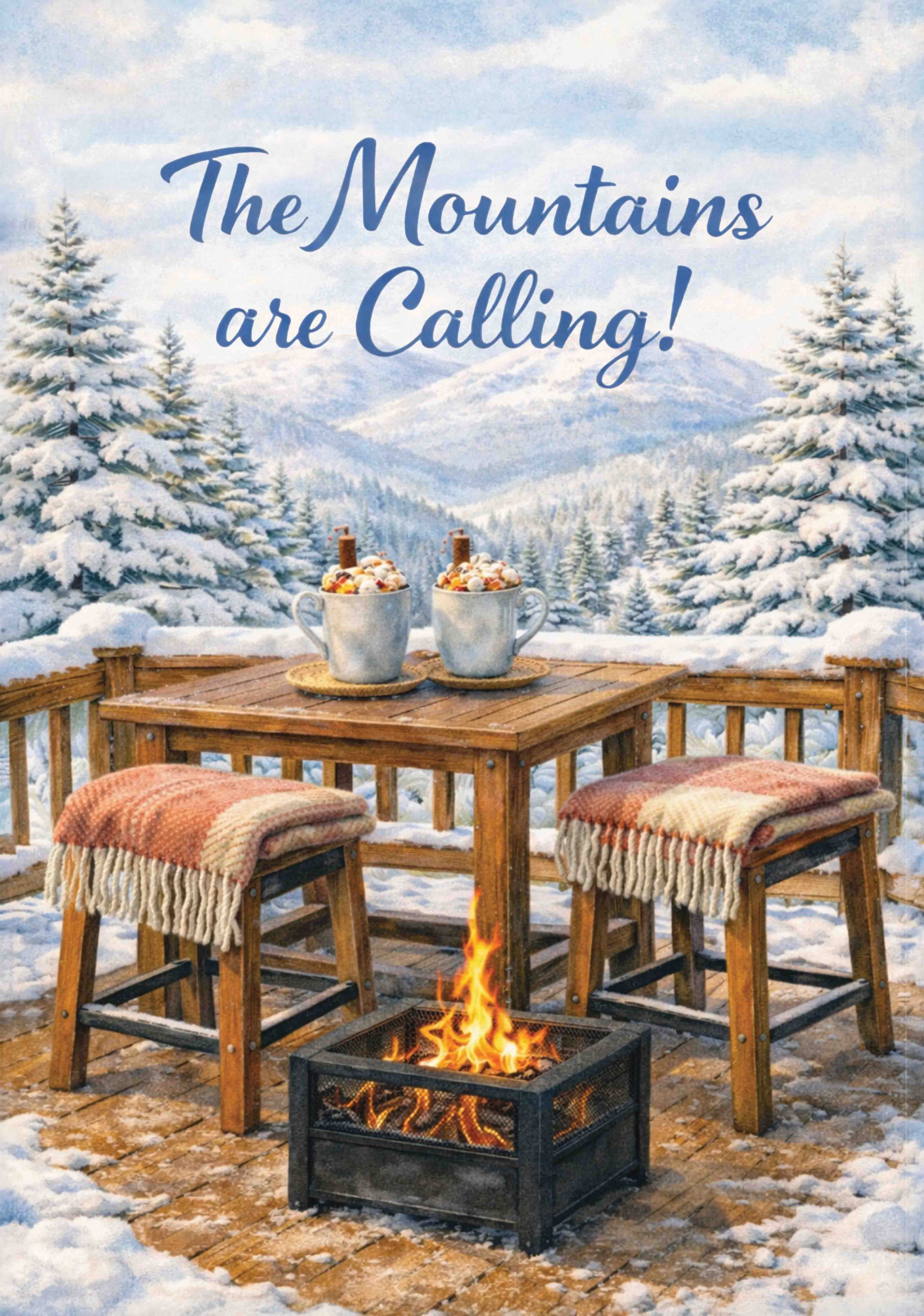 THE MOUNTAINS ARE CALLING