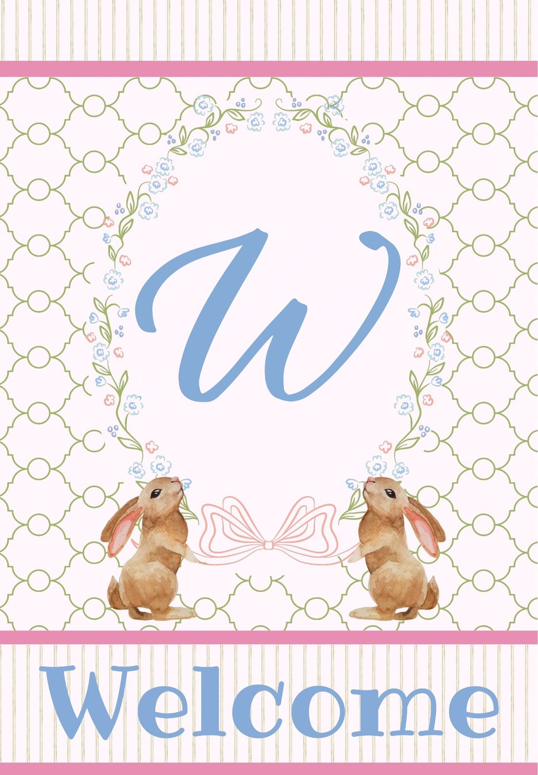 BUNNY WELCOME - W