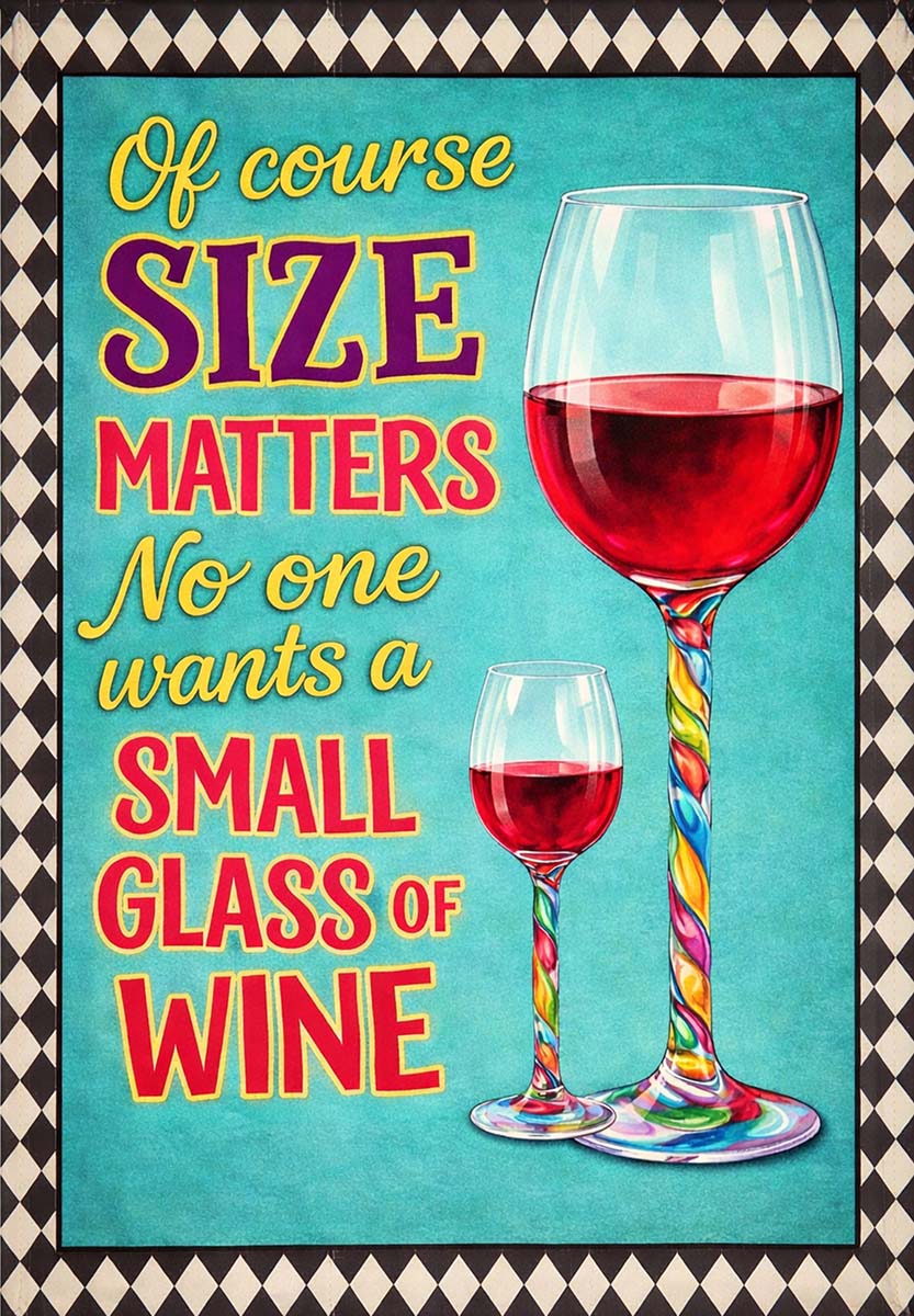 WINE SIZE MATTERS