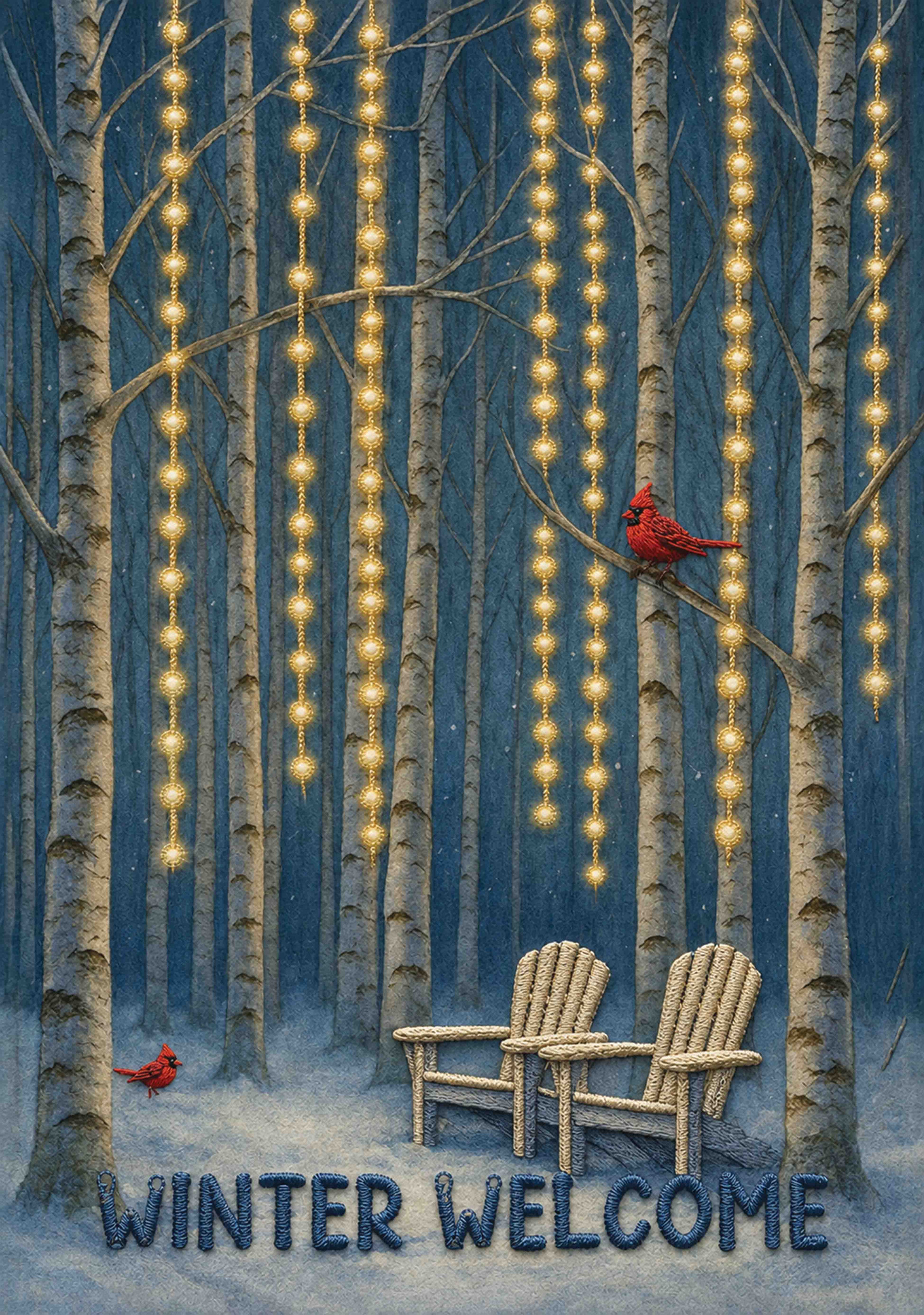 WINTER BIRCH TREES
