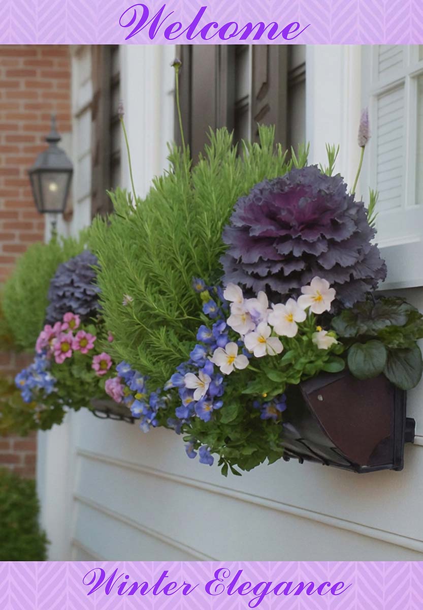 WINTER WINDOW BOX